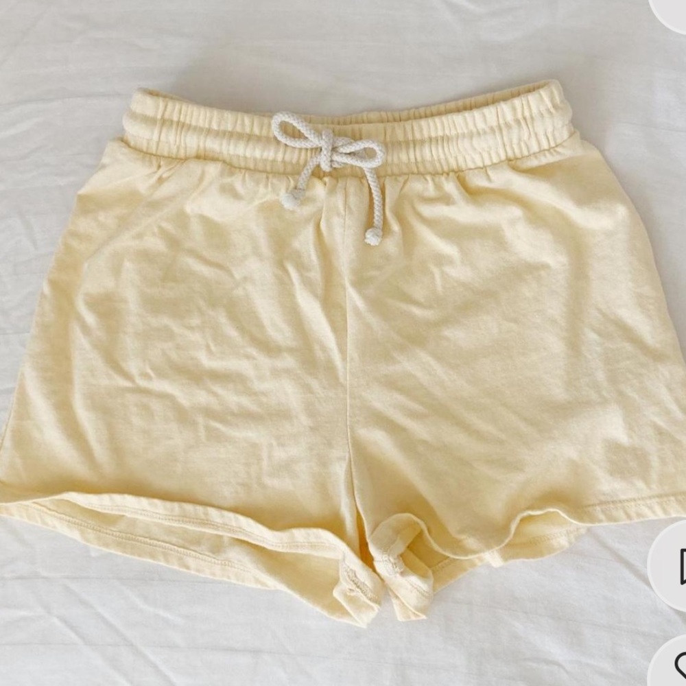 yellow urban shorts